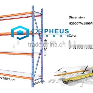 Henan Manufacture of Supermarket Heavy Duty Shelfs 4 Layer Metal Storage Racks thumbnail-5
