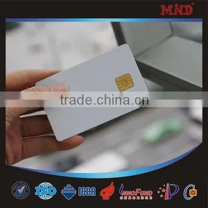 MDC277 PVC Contact Smart IC Card With 4442 Chip+magnetic Stripe,3-tracks,HiCo Quality Choice thumbnail-3