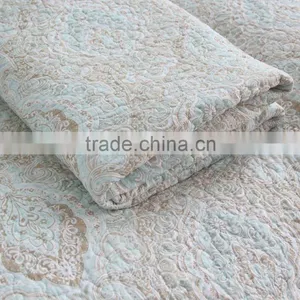 Victoria Flora Quilt ,100% Cotton thumbnail-2
