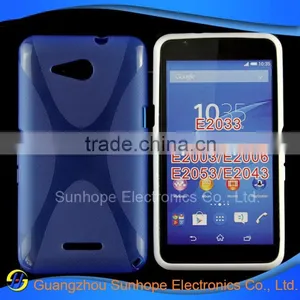 X Line Design Tpu Casing for Xperia E4g E2003 E2006 E2053 E2043 thumbnail-4