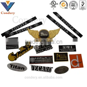 Custom Label 3D Metal Tag Stickers thumbnail-1