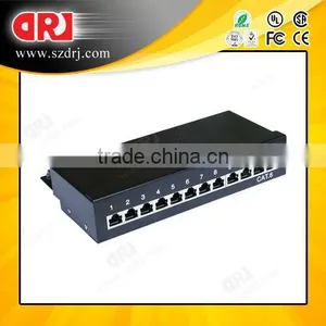 MADE IN CHINA Shenzhen DRJ Cat6 12 Ports STP Patch Panel thumbnail-1