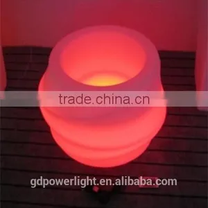 New PE Plastic Vases With Solar Led Light YXF-5248S1 thumbnail-5
