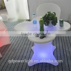 PE Plastic Bar Table With LED Light and Remote YXF-7871D thumbnail-2