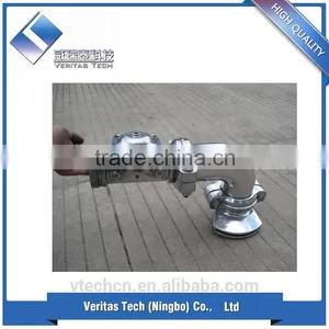 90 Degree Polished or Machined or Painted Aluminum Camlock Elbow thumbnail-5