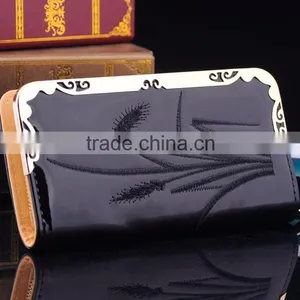 Women Fashion Clutch PU Leather Long Handbag Lady Wallet Coin Purse Card Holder thumbnail-3