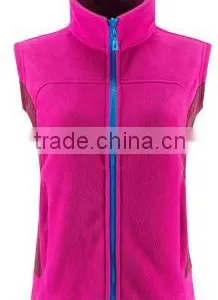 Womens Outdoor Polar Fleece Vest thumbnail-1
