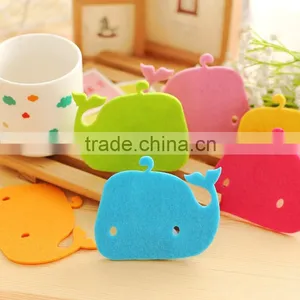 2015 Special Design Whale Coaster PVC Cup Mat Bowls JCH-010 thumbnail-1