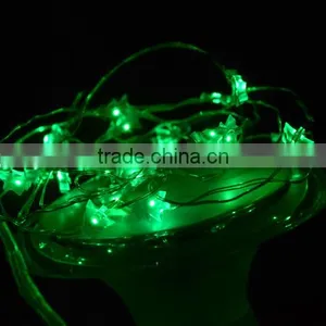 IP65 Waterproof 2M 20 LEDs String Strip Battery Operated Tree Shaped Mini LED Copper Wire String Fairy Lights RGB Lamp thumbnail-4