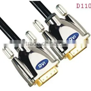 High Quality Metal Shell DVI Cable thumbnail-1