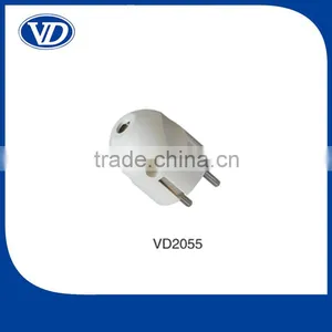 European Plug/ 2 Round Pin Plug VD2055 thumbnail-1