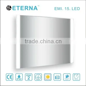 Modern Decorative Backlit Bathroom Vanity Hotel Lighted Mirror thumbnail-2