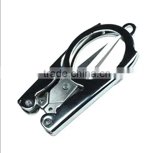 Diamond Spear Hot Sale Home Portable Folding Scissors Mini Folding Foldable Scissors Travel Scissor Color Silver thumbnail-2