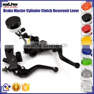 BJ-LS-006 Universal Adjustable Motorcycle Aluminum CNC Brake Clutch Lever thumbnail-1