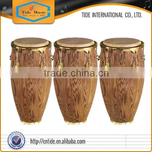 High Grade Natural Rawhide Buffalo Head Conga Sets thumbnail-1