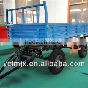 Tractor Drag Two Wheels 3 Tons Farm Trailers for Sale thumbnail-6