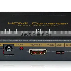 Mini HDMI Audio Extractor RCA 3.5mm R/L --Support HDCP thumbnail-2