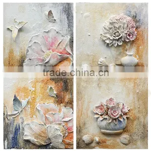 2016 Innovative Product China Famous Design Flower Canvas Oil thumbnail-1
