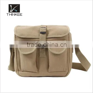 Wholesale Custom Your Logo Travel Canvas Military Shoulder Bag Most Popular thumbnail-1