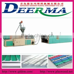 Pvc Waves Board Extrusion Line/PVC Corrugated Roof Tile Production Line/PVC Roof Tile Making Machine thumbnail-1