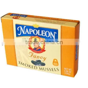 Canned Smoked Mussels in Oil thumbnail-6
