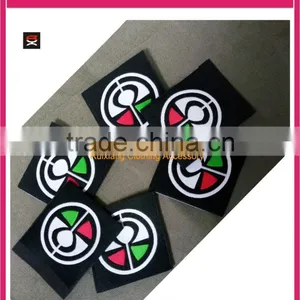 High Desity Damask Woven Label for Clothing thumbnail-2