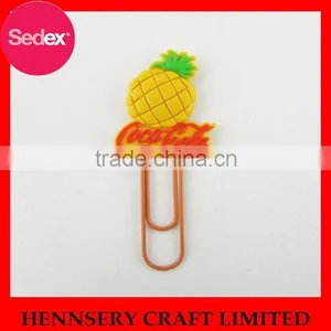 Cute Cartoon Silicone Animal Soft Pvc Paper Clip thumbnail-1