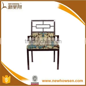 Rocking Chair Metal Egg Chair Leather Metal Restaurant Chair thumbnail-2
