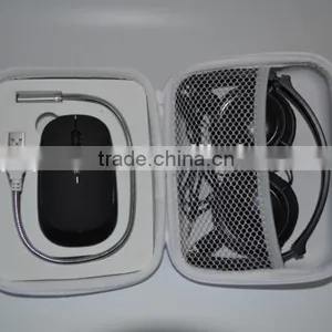 Customize Promotional Wireless Mouse Usb Lamp Headphone Travel Gift Kit thumbnail-6