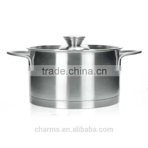 2016 High Quality Stainless Steel Cookware Set With Induction Bottom& Stainless Steel Food Steamer With Steel Lid thumbnail-2