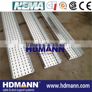 Floor Perforated Through Cable Tray for Cable Support thumbnail-1