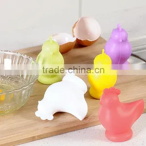 Colorful Animal-shaped DIY Silicone Egg White Separator thumbnail-1