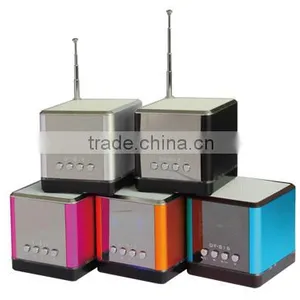 Portable Mini Digital MP3 Player FM Radio Card Reader Speaker thumbnail-1