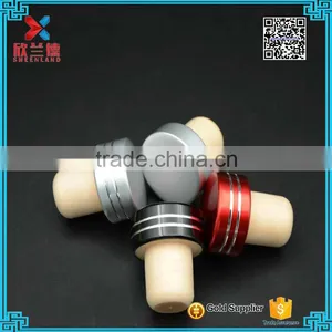 Hot Sale Wood Cap Synthetic Cork Wine Bottle Stopper thumbnail-4