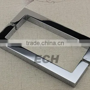 High Level Hardware Brass Glass Door Handle thumbnail-2