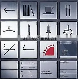 Decorative Hanging Metal Toilet Signs thumbnail-1