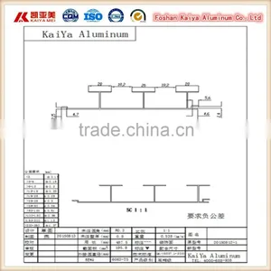 Industrial Aluminum Profile M Shape Extrusion thumbnail-2