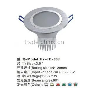 Cheap Indoor Led Downlight Ceiling Downlighting 3w/5w/7w thumbnail-1