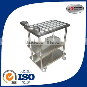 Stainless Steel Utility Metal Gueridon Trolley thumbnail-1