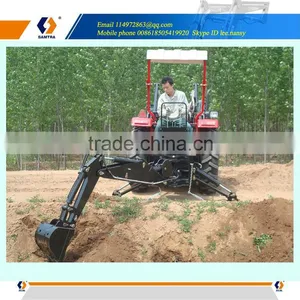 3 Point Backhoe Attachment for Foton,john Deere, Yto and Kubota Tractor thumbnail-4