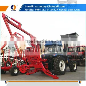 Tractor Crane, Farma Log Crane, Telescopic Crane thumbnail-6
