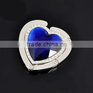 Zinc Alloy Heart Shape Bag Hanger for Women thumbnail-1