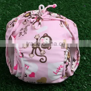 New Pattern Washable Baby Swim Diaper One Size Reusable Reusable SwimWear thumbnail-1