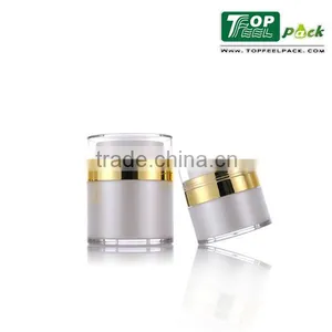 Skin Care Cream Use Plastic Acrylic Cosmetic Airless Jar 15g 30g 50g thumbnail-2
