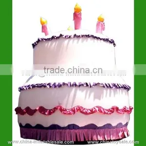 2015 Giant Inflatable Birthday Cake Model in Hot Sale,advertising Inflatable Cake thumbnail-1