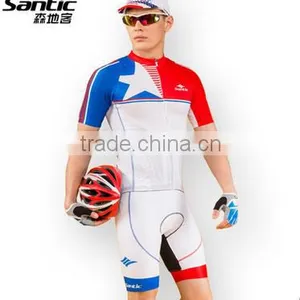SANTIC 2015 New Design Sublimation Cycling Jiersey,cycling Wear thumbnail-1