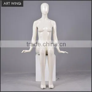 Purchase European Moving Long Leg Female Sitting Mannequins for Sale thumbnail-6