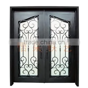 Flat Top Forged Iron Door thumbnail-1
