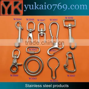 Yukai Stainless Steel Carabiner Hook High Polished Spring Hook thumbnail-1
