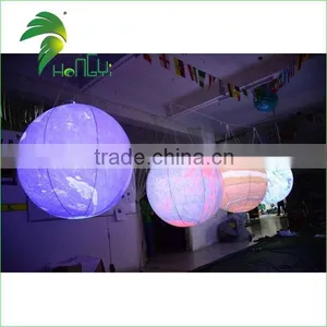 Hot Sale Inflatable LED Balls Pretty Large Solar LED Light Balloon Outdoor for Party Decoration thumbnail-1